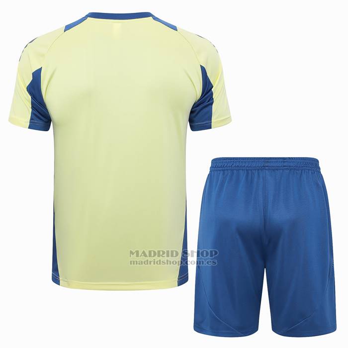 Chandal del Ajax Manga Corta 2024-2025 Amarillo - Pantalon Corto